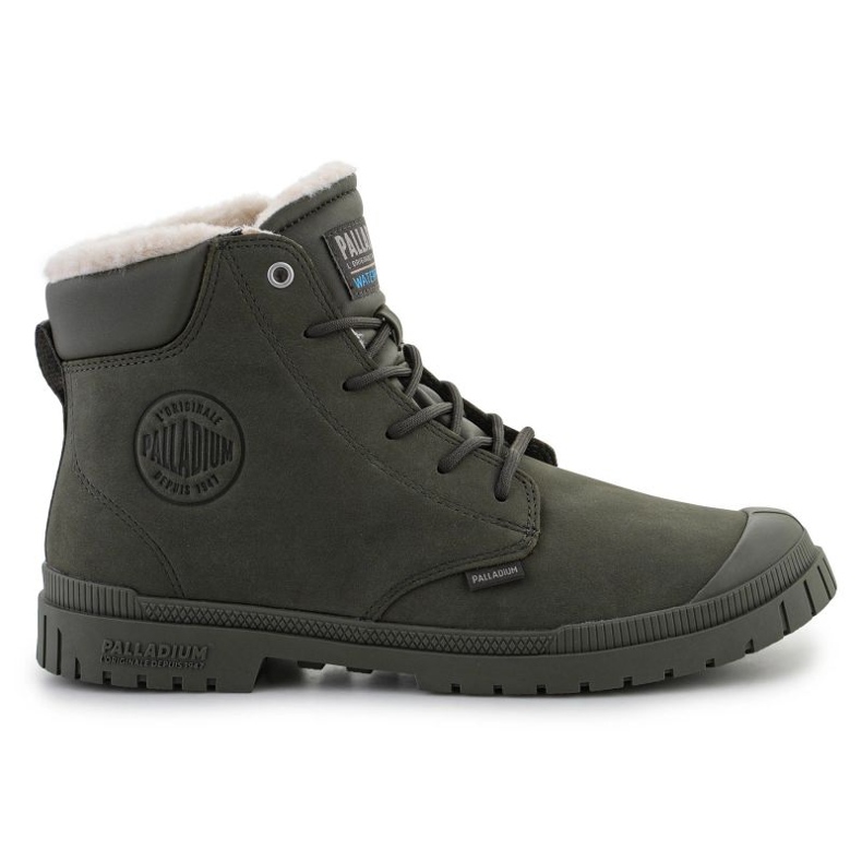 Palladium SP20 Cuff Leather Waterproof Wl U 79067-325-M Olive Noční boty zelená