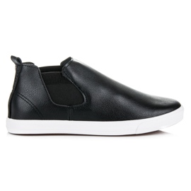 Vysoké slipons černý