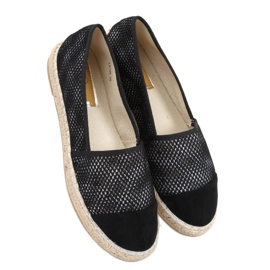 Dámské espadrilky Alika Black - Inello černá Dámské espadrilky Alika Black - Inello černá