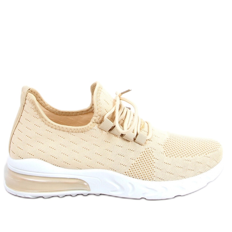 Béžové ponožkové sportovní boty béžový Béžové ponožkové sportovní boty béžový