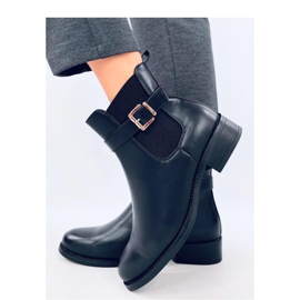 Klasické dámské Chelsea boots Black černý