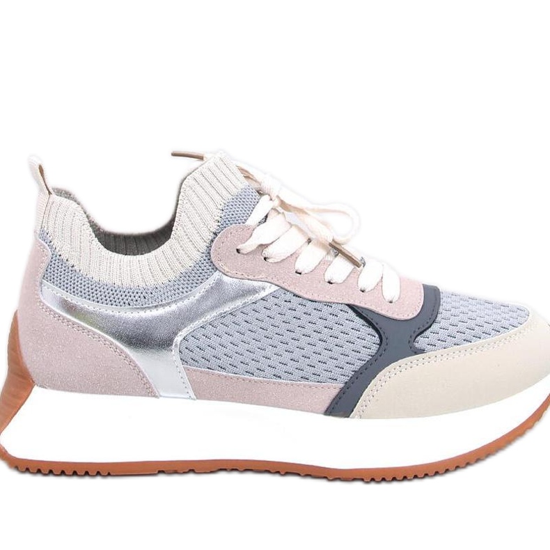 Šedé dámské sportovní boty šedá Šedé dámské sportovní boty šedá