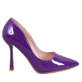 Dámské lakované lodičky Anika Purple - Inello fialová