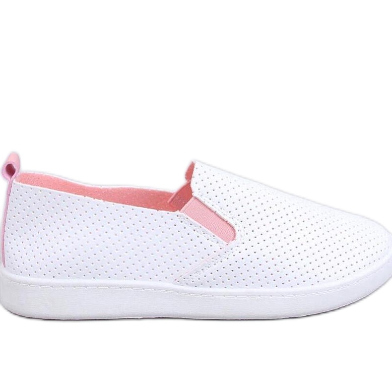 Nazouvací tenisky Jousse WHITE/PINK - Inello růžový