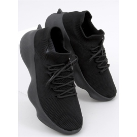 Ponožkové sportovní boty Desire All Black - Inello černý