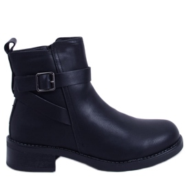 Rubio Black dámské grain Chelsea boty - Inello černá Rubio Black dámské grain Chelsea boty - Inello černá
