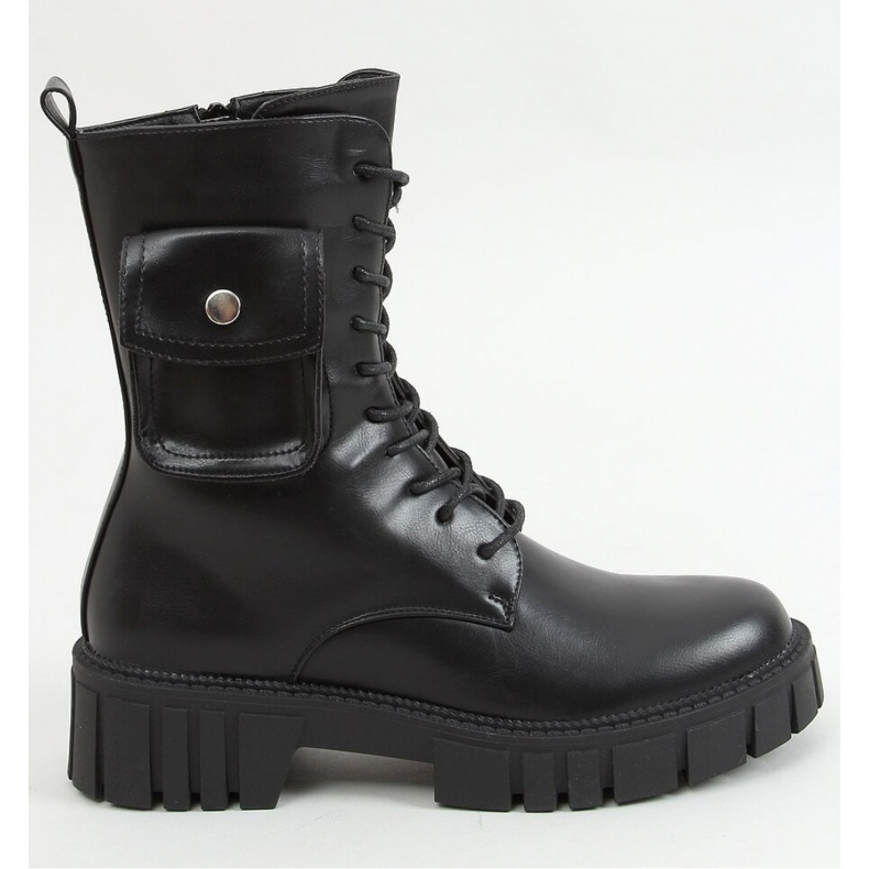 Černé dělnice s kapsou UK50P Black - Inello černá