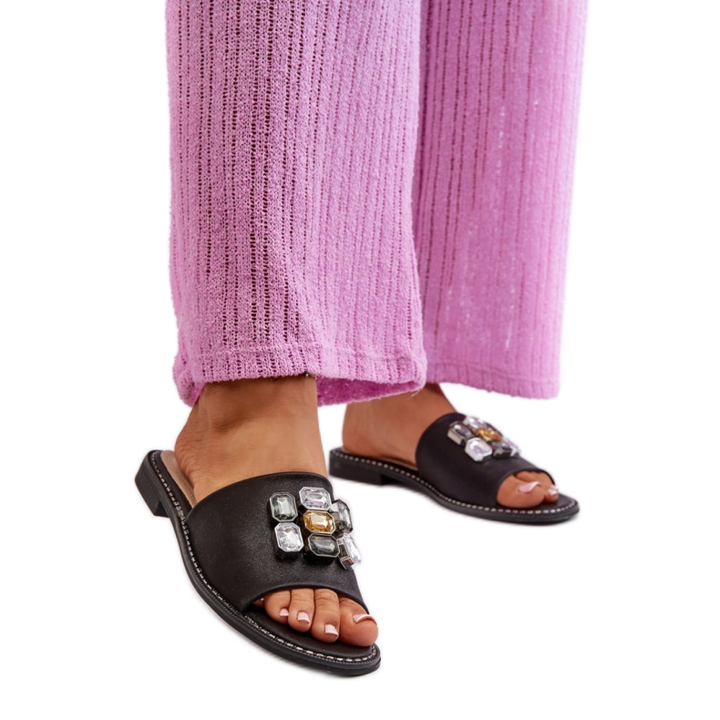 Sandálové žabky Model S.Barski KV27-031 Black - Step in style černá