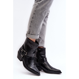 Step in style Boty Model Venosa 9369 Black - Krok ve stylu černá