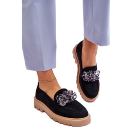 Step in style Mokasíny Model Demeris 23-10863 Black - Krok ve velkém stylu černý
