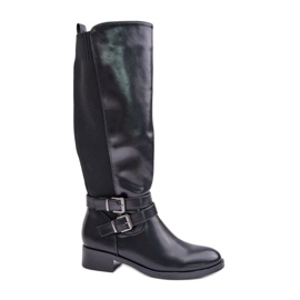 Step in style Boty Model Lotina CHC316 Black - Krok ve stylu černý