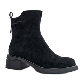 Step in style Boty Model Vinceza 66696 Black - Krok ve velkém stylu černý