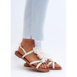 Sandály Model Abidina JL85 White - Step in style bílý