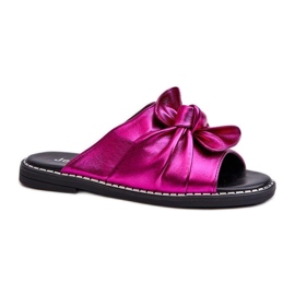 Step in style Sandálové žabky Model Nelvira RMR2266-8 Fuchsia - Krok ve velkém stylu růžový