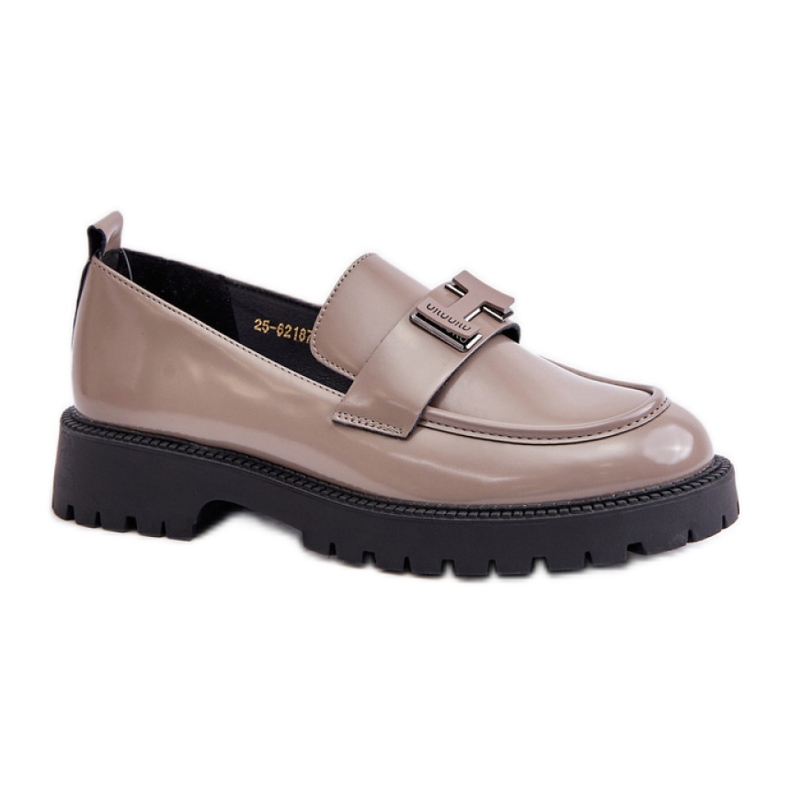 Step in style Mokasíny Model Vinceza 62187 Grey - Krok ve velkém stylu šedá