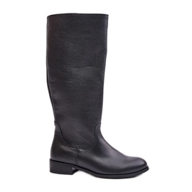 Step in style Boty Model Lewski 3616 Black - Krok ve velkém stylu černý