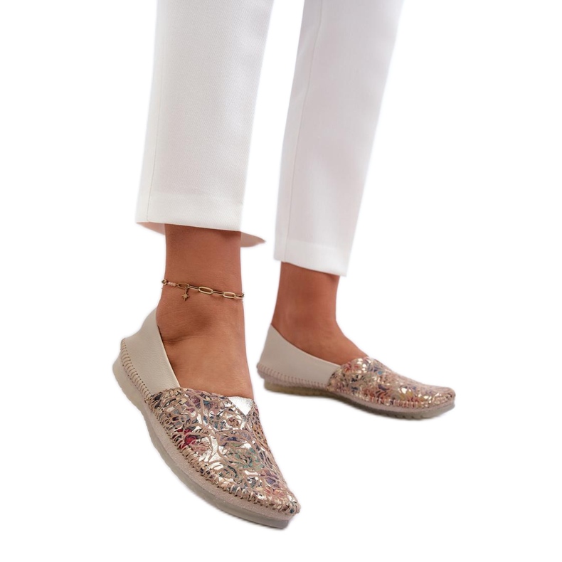 Step in style Balerínky Model Maciejka 1930B-04 Béžová - Krok ve stylu béžový
