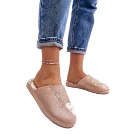 Step in style Pantofle Model Geraja MD6003 Pink - Krok ve velkém stylu růžový