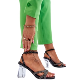 Sandály Model Randy MR-13 Black - Step in style černý