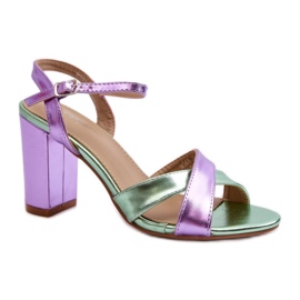 Step in style Sandály Model Abilica M366 Violet - Krok ve velkém stylu fialová