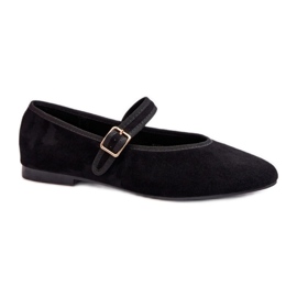 Step in style Balerínky Model Anlofi T612P Black - Stylový krok černý