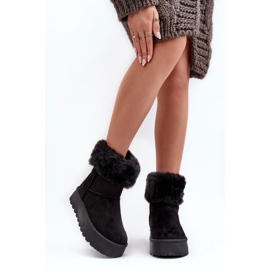 Sněhule Model Rainsa VL215P Black - Step in style černá
