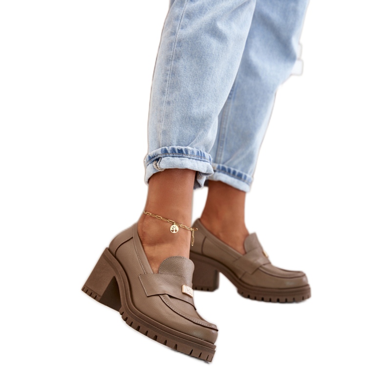 Boty Model Zazoo 20168 Dark Beige - Step in style béžový