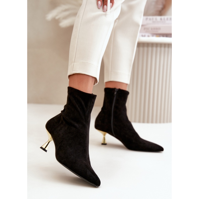 Step in style Boty Model Irithare GP12 Black - Krok ve stylu černá