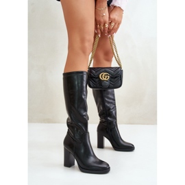 Step in style Boty Model Riamaya CHC295 Black - Krok ve stylu černý