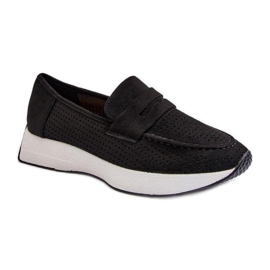 Step in style Mokasíny Model Inesqua 22-325 Black - Krok ve velkém stylu černý
