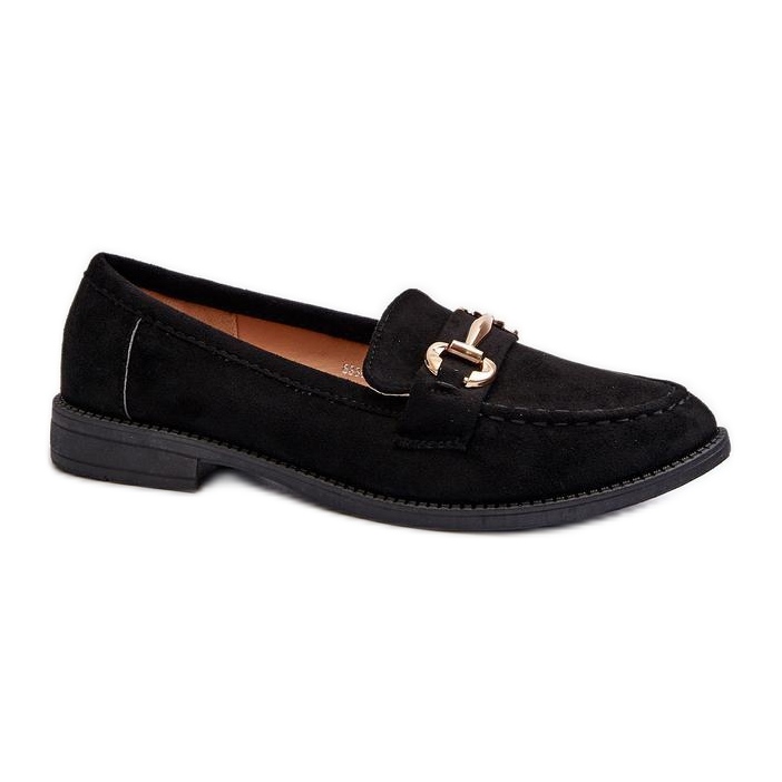 Step in style Mokasíny Model Aviole 8336-78 Black - Krok ve velkém stylu černá