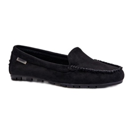 Step in style Mokasíny Model Amrutia DF937 Black - Krok ve stylu černý