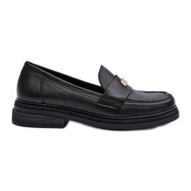 Step in style Mokasíny Model Zazoo 20165 Black - Krok ve velkém stylu černý