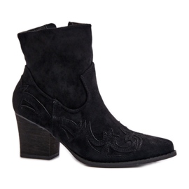 Step in style Boty Model Arabelline C-181 Black - Krok ve velkém stylu černý