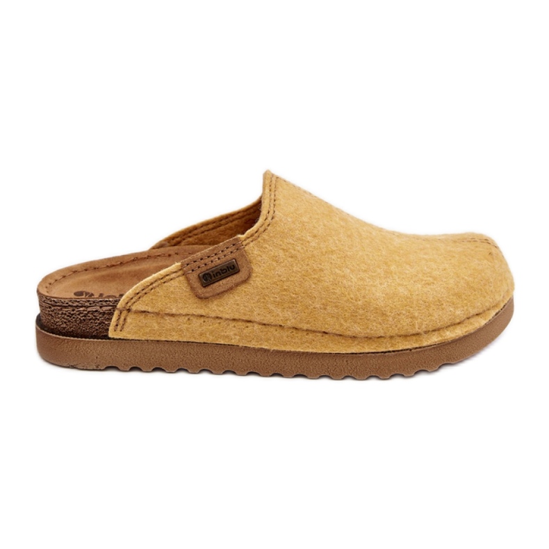 Step in style Pantofle Model Inblu DJ000010 Yellow - Krok ve velkém stylu žlutá