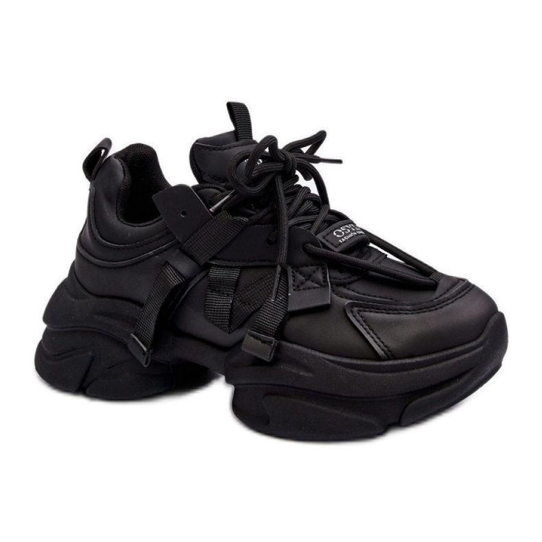 Step in style Sportovní obuv Model Windamella LA269P Černá - Krok ve stylu Step in style Sportovní obuv Model Windamella LA269P Černá - Krok ve stylu