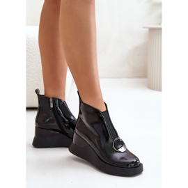 Step in style Model Da MR880-136 Černé boty - Krok ve stylu černý