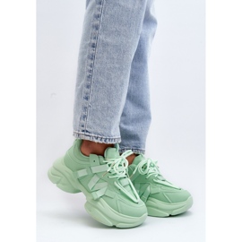 Step in style Sportovní obuv Model Windamella LA269P Zelená - Krok ve stylu zelený