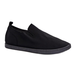 Černé dámské slip-on tenisky černý