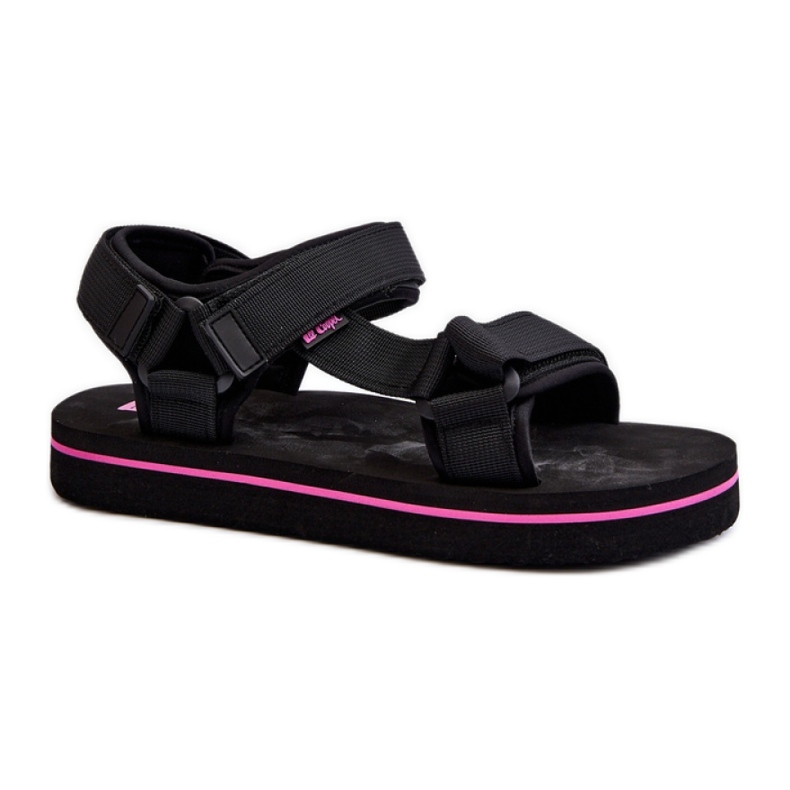 Dámské sandály na platformě Lee Cooper Black černá