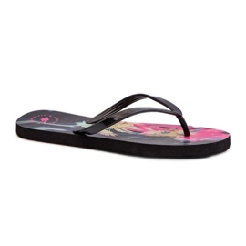 Step in style Žabkový sandál Model 4FRMM00FFLIF138-90S Vícebarevný – Krok ve stylu černý