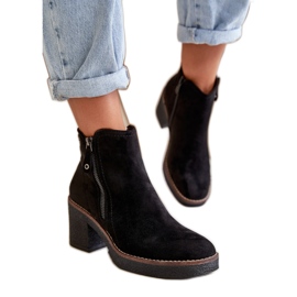 Step in style Boty Model Velarilla KE221 Black - Krok ve stylu černý