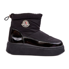 Sněhule Model Gattea HY852 Black - Step in style černý