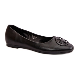 Step in style Balerínky Model Rhodike TU252 Black - Krok ve stylu černý