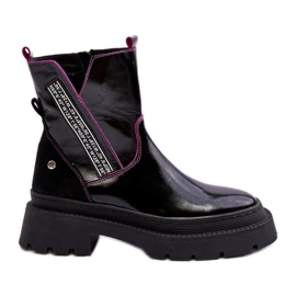 Kozačky Model Maciejka 06236-15 Black - Step in style černý