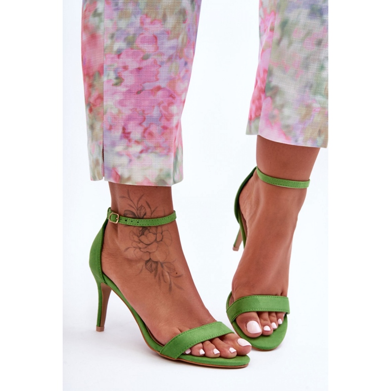Sandály Model Tossa LE0102P Green - Step in style zelená