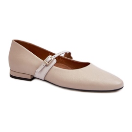 Step in style Balerínky Model Laura Messi 2774/254-109 Béžová - Krok ve stylu béžový