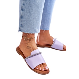 Step in style Sandálové žabky Model Termen W-78 Violet - Krok ve velkém stylu fialová