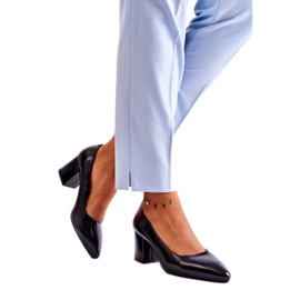 Step in style Lodičky Model Sergio Leone PB411 Black Lakier - Krok ve stylu černá