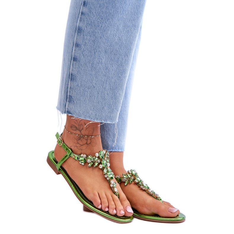 Sandály Model Lenisa H8-291 Green - Step in style zelená Sandály Model Lenisa H8-291 Green - Step in style zelená